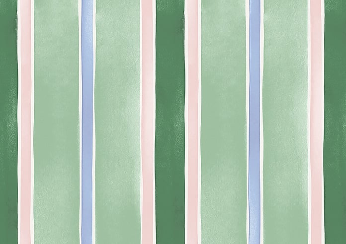 Bluebellgray Seaside Stripe, Seaglass - Twist&Fit Roller Blind - Image 6